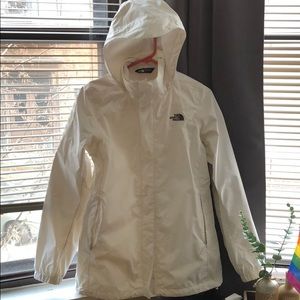 The North Face rain jacket with hood